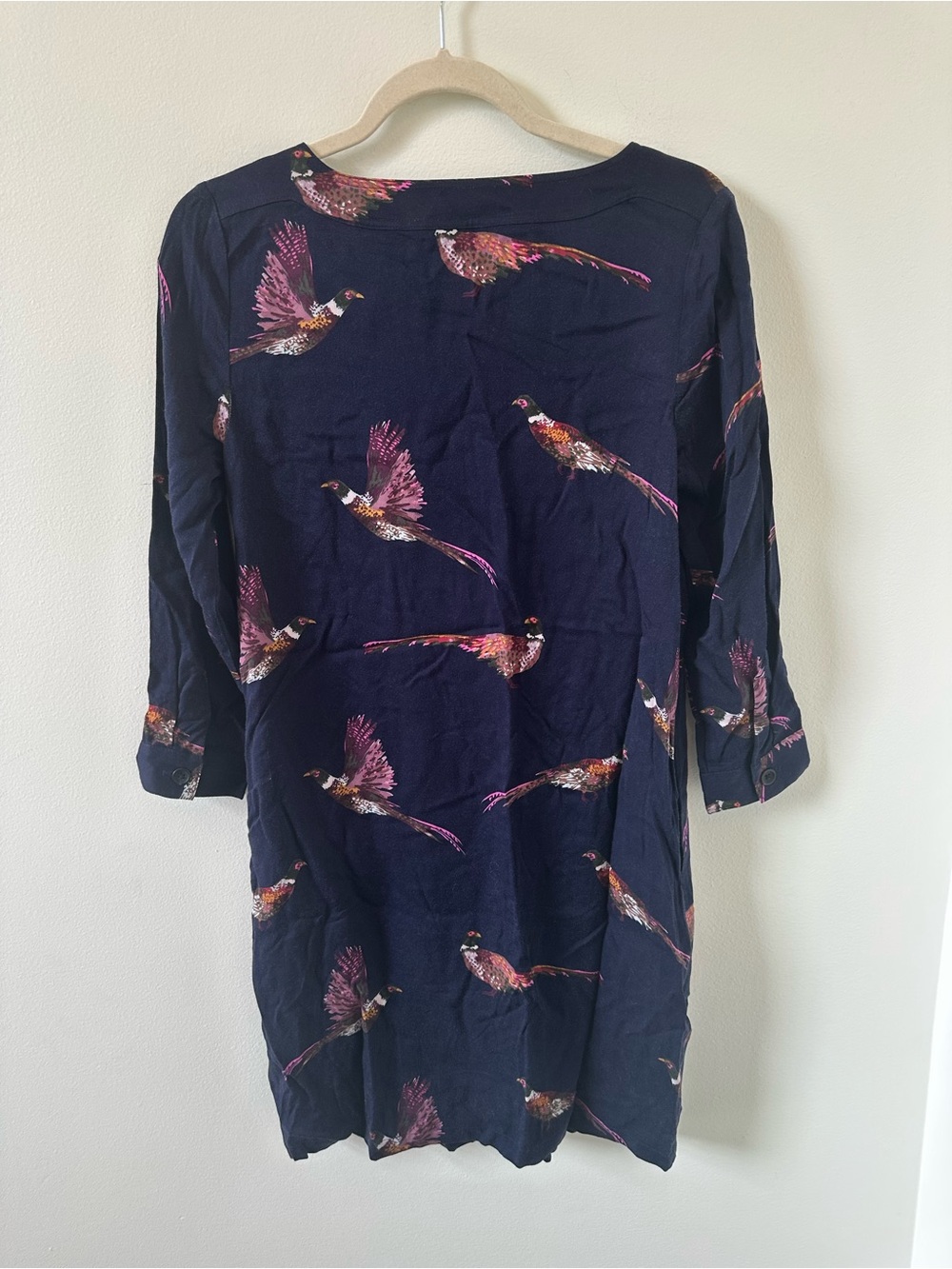 Joules pheasant midi dress Size 4